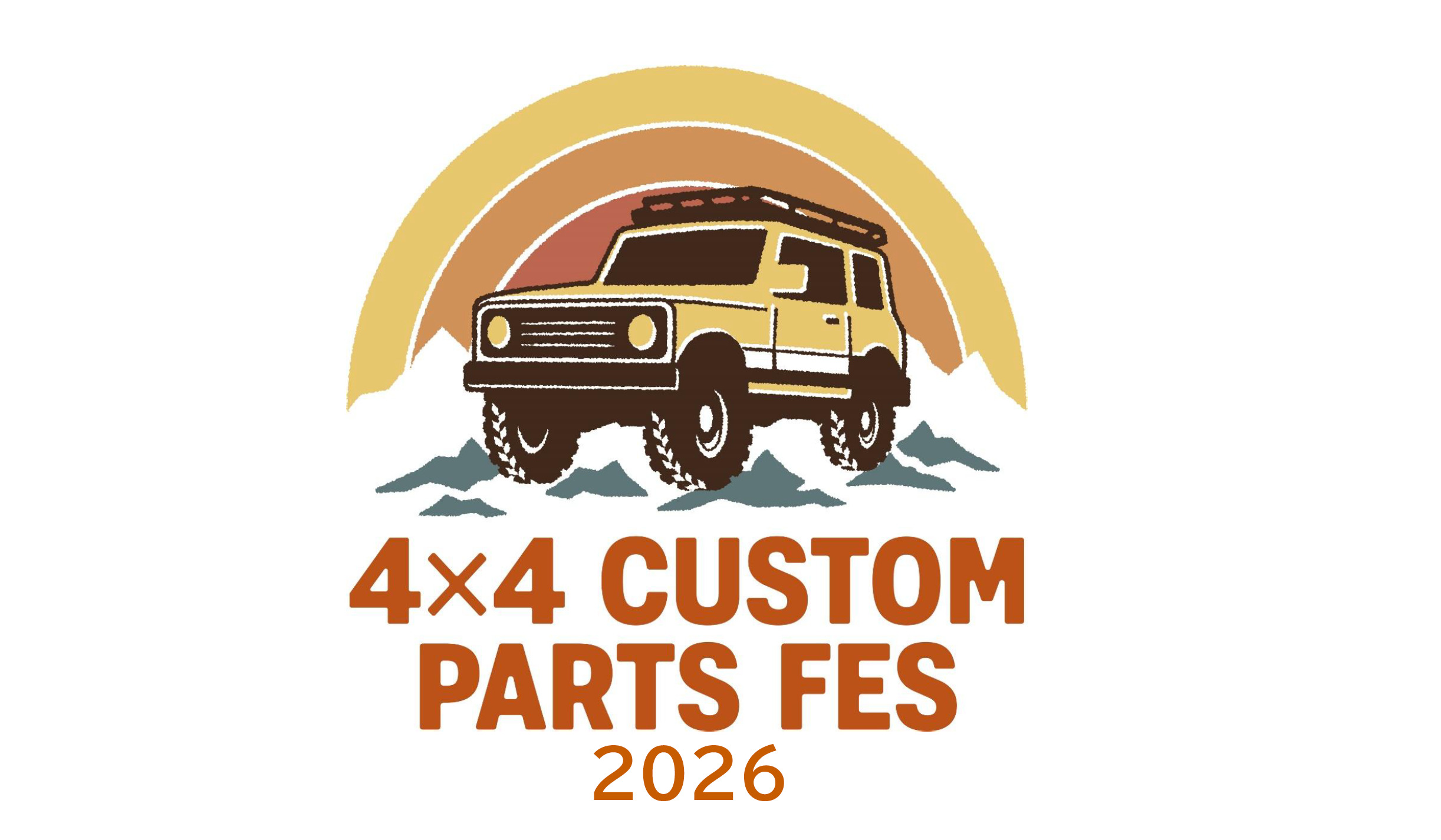【出展のお知らせ】4×4 CUSTOM PARTS FES 2026 Vol.2